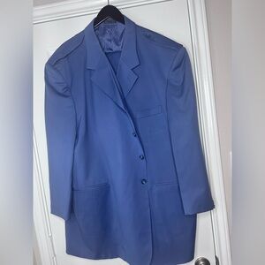 Blue suit